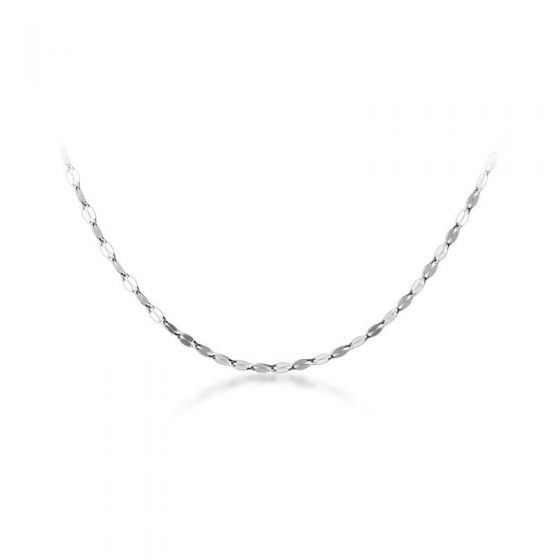 Simple Twist Piece 925 Sterling Silver Choker Necklace