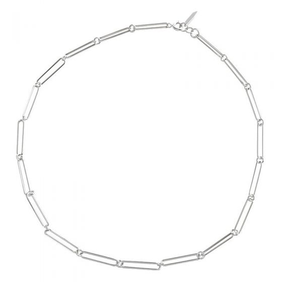 Fashion Hollow Chian 925 Sterling Silver Choker Necklace