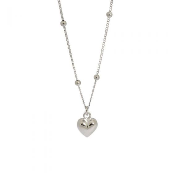 Мужское ожерелье из стерлингового серебра 925 пробы Mini Heart