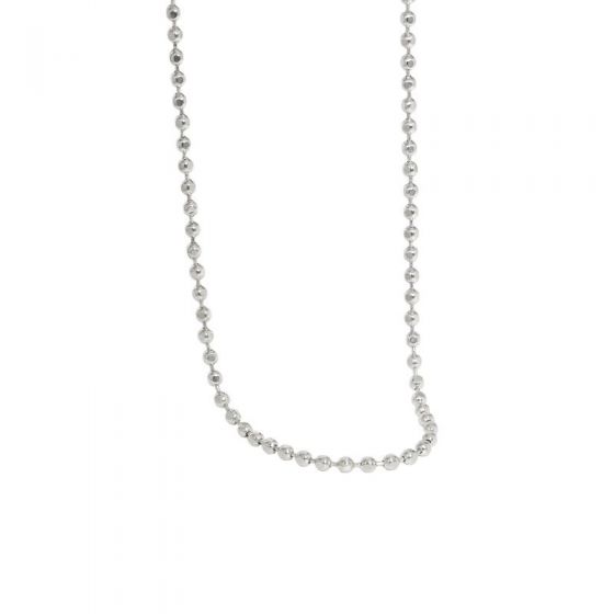 Fashion Beads 925 Sterling Silver Necklace