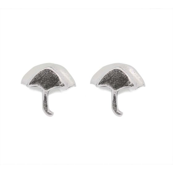 Fashion nable Simple Elegant Umbrella 925 Sterling Silver Studs Earrings