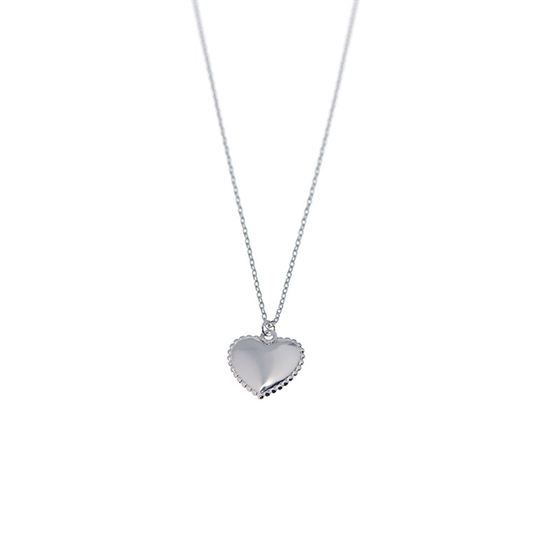 Honey Moon Hearts Love You 925 Sterling Silver Necklace