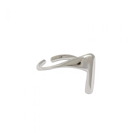 Holiday One Strip Simple 925 Sterling Silver Adjustable Ring