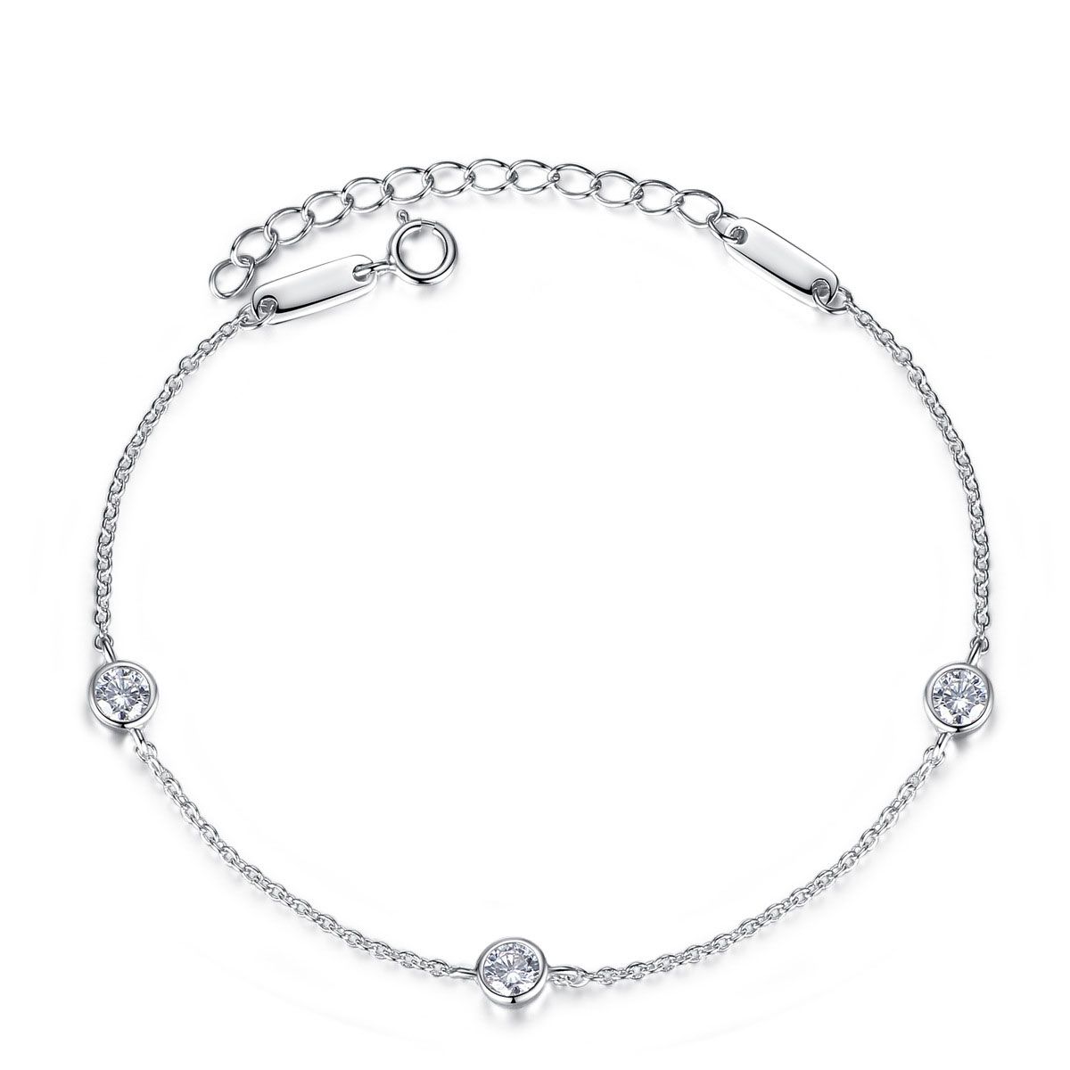 Aria Dainty Beaded Bracelet - Silver & 9ct Gold Filled - Tomm Jewellery UK