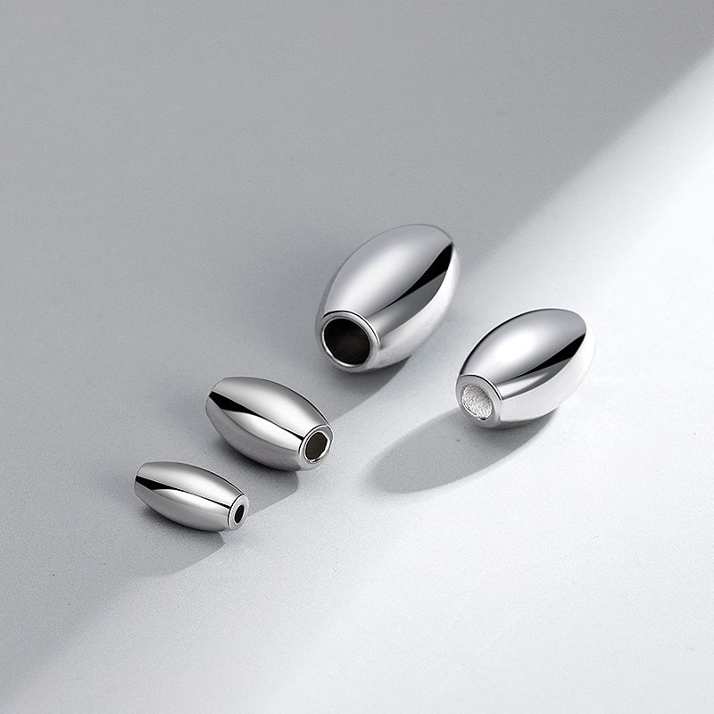 Sterling Silver 6mm Spacer Beads for Jewelry Making. Wholesale 