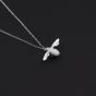 Fashion Simple Wasp Elegant Bee 925 Sterling Silver Necklace