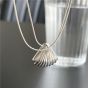 Graduation Sea Shell 925 Sterling Silver Necklace