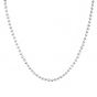 Silver Bead Ball Chain 925 Sterling Silver 16" 18" 20" 22" 24" 28" Men
