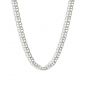Fashion Hollow Pig Nose Chain 925 Sterling Silver Stacking Chain Necklace
