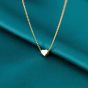 Mini Heart Girl 925 Sterling Silver Necklace