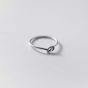 Simple Knot Minimalism 925 Sterling Silver Ring