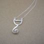Fashion nable Simple Gift Cute Cat 925 Sterling Silver Necklace