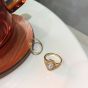 Элегантное CZ Crown Waterdrop Регулируемое кольцо из стерлингового серебра 925 пробы