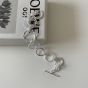 Casual No Plating Twisted Hollow Chain 925 Sterling Silver Bracelet