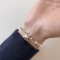 Bracelet ajustable en argent sterling 925 pour femmes
