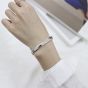 Fashion Watch Chain 925 Sterling Silver Chic Bracelet
