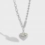 Lady Heart 925 Sterling Silver Necklace