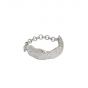 Fashion Irregular Chain Texture 925 Sterling Silver Ring