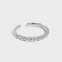 Classic Beads 925 Sterling Silver Adjustable Ring