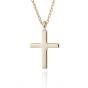 Simple Holy Cross 925 Sterling Silver Necklace