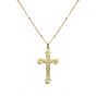 Classic Jesus Cross 925 Sterling Silver Necklace