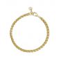 Fashion Gold Chain 925 Sterling Silver Bracelet