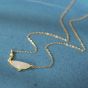 Симпатичное ожерелье из стерлингового серебра 925 пробы с дельфином из натурального нефрита