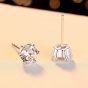 Classic Six Claw 925 Sterling Silver Stud Earrings