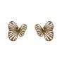 Gift Hollow Butterfly 925 Sterling Silver Stud Earrings