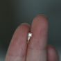 Серьги-кольца Simple Square из стерлингового серебра 925 пробы