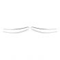 Minimalism Lines 925 Sterling Silver Dangling Earrings