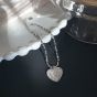 Girl Shining Heart 925 Sterling Silver Bracelet