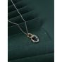 Fashion 8 Shape 925 Sterling Silver Necklace