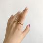 Minimalism Wave 925 Sterling Silver Ring