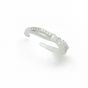 Fashion nable Simple Candy Prom Flower 925 Sterling Silver Adjustable Ring