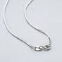 Snake 925 Sterling Silver 20 "22" 24 "28" Chain Necklace 1.0MM