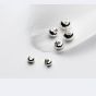 Simple 3mm - 5mm Solid 925 Sterling Silver DIY Open Keeper