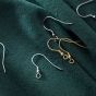Crochets de boucle d'oreille bricolage en argent sterling 925 minimalisme
