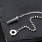 Fashion Screw Beads 925 Sterling Silver Necklace