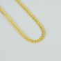 2020 Hot Yellow Gold Spiga Chains 925 Sterling Silver Necklace