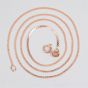 2020 New Rose Gold S Chain 925 Sterling Silver Necklace