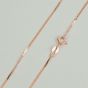 2020 New Rose Gold S Chain 925 Sterling Silver Necklace
