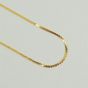 Simple Yellow Gold S Chain 925 Sterling Silver Necklace
