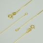 2020 New Yellow Gold 8 Sided Snake Chains 925 Sterling Silver Necklace
