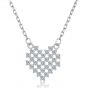 Fashion Sweet Love Valentine 925 Sterling Silver Necklace