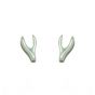 Fashion nable Simple Bones Elegant 925 Sterling Silver Studs Earrings