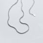 Fashion 925 Sterling Silver Micro Setting White CZ Choker Necklace