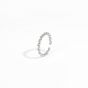 Minimalist Twisted Hot 925 Sterling Silver Adjustable Ring