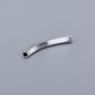 925 Sterling Silver DIY Hollow Jewelry Making Geometry Bend Tubes