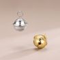 Cute Jingle Bells Jewelry Making DIY Pendants 925 Sterling Silver Charms